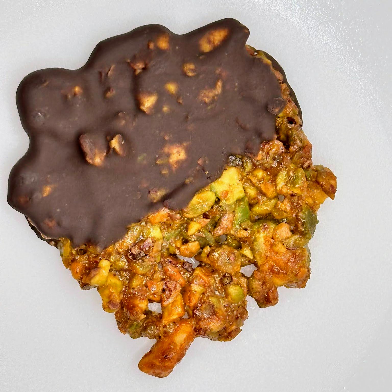 黑朱古力開心果脆