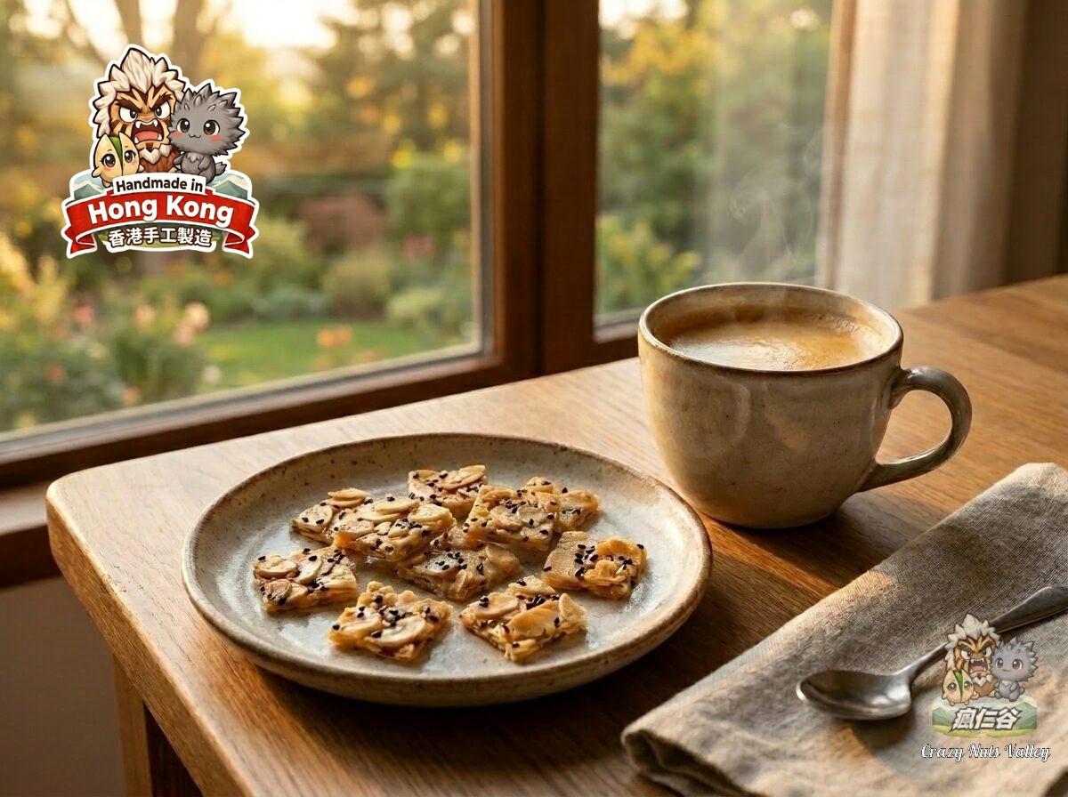 Sesame Almond Crisp